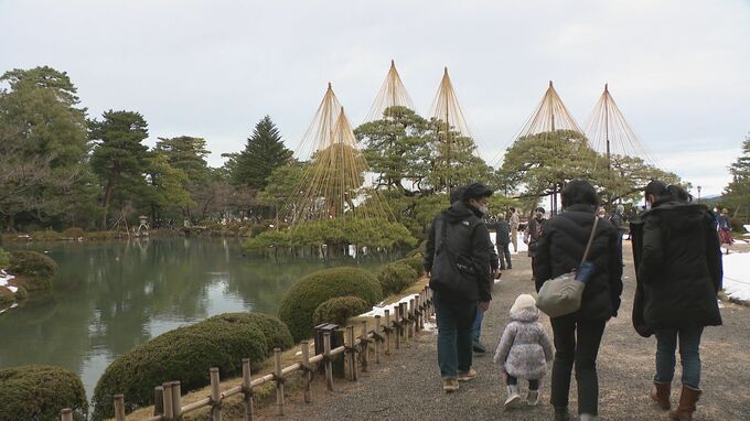 兼六園 年末年始の無料開放始まる 年越しは夜通し開園も　|　石川県のニュース｜MRO北陸放送