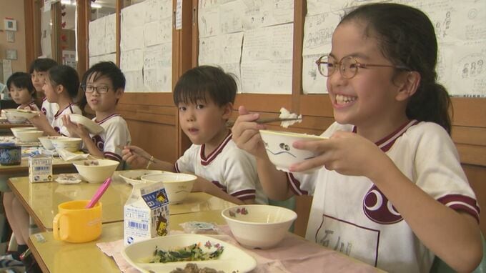 朝ドラで注目「小泉八雲」ゆかりの地の郷土料理が学校給食に　アイリッシュシチューに焼津の黒はんぺん、熊本の高菜めしも…子どもたちが舌鼓|TBS NEWS DIG