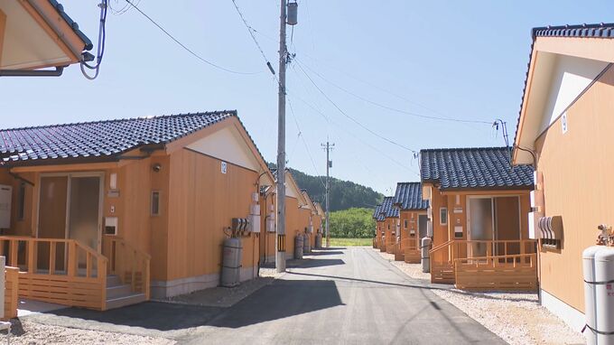 住み続けることも可能に 木造長屋型の仮設住宅の入居開始 石川・輪島市|TBS NEWS DIG