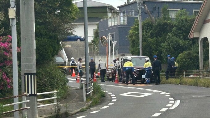 【速報】車とバイクの衝突事故　バイクの運転手が重体の模様【長崎】|TBS NEWS DIG