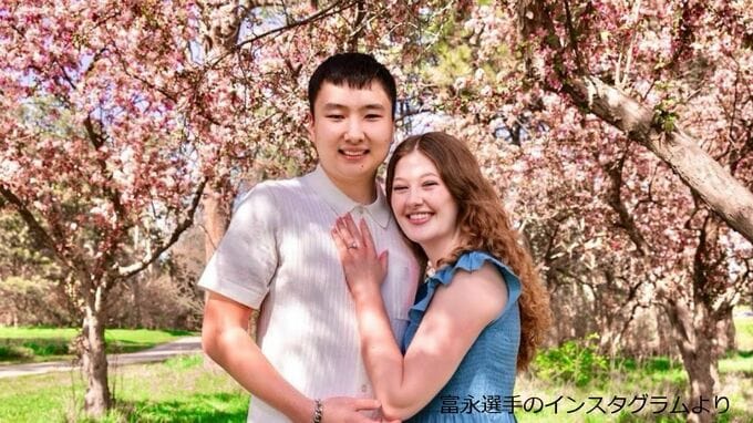 バスケ日本代表の富永啓生（23）が婚約発表　「2人で支え合い楽しい日々を過ごしていきたい」とインスタグラムで　|　名古屋・愛知・岐阜・三重のニュース【CBC news】 | CBC web