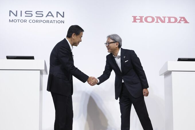 ホンダ、日産との経営統合含めた選択肢検討－実現にはハードルも