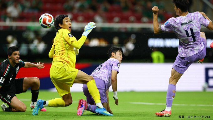 韓国、メキシコに敗れる　FC東京守護神のキム・スンギュ、好セーブも痛恨ミスで1点献上　決勝T進出は最終節におあずけ【W杯】|TBS NEWS DIG
