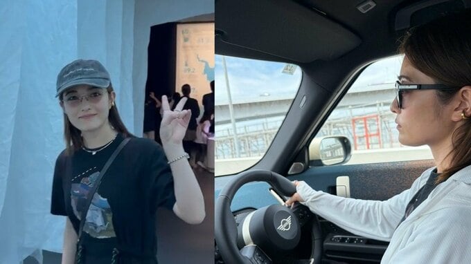 【 井上咲楽 】駐車が大変「険しい顔してごめん」　泊まりに来た妹と東京観光で「たのしかったかな」　フォロワー共感「最高のお姉ちゃん」|TBS NEWS DIG