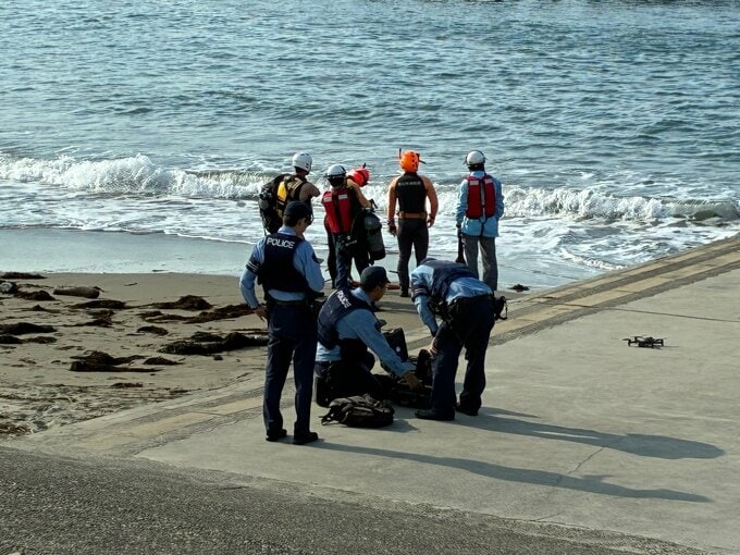 【続報】富山市の海岸で中学生1人が一時行方不明に　病院に搬送  4人で海水浴か|TBS NEWS DIG
