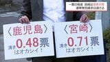 参院選「一票の格差」訴訟　福岡高裁宮崎支部は「違憲状態」と判断　選挙無効の請求は退ける|TBS NEWS DIG