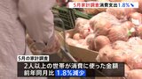 5月の家計調査 消費支出1.8%減少 天候不順でブロッコリー・キャベツ高騰 「食料」大幅減少|TBS NEWS DIG