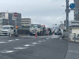 「道路に陥没がある」国道２号・西広島バイパス上り　舟入出口付近の高架橋に穴　渋滞発生も　広島市|TBS NEWS DIG