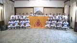 【夏の甲子園】愛媛代表・新田高校に県応援旗を贈呈 5年ぶり2度目の聖地へ「甲子園でも暴れたい」 | 愛媛のニュース - Nスタえひめ|あいテレビは6チャンネル