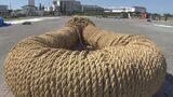 あさって那覇大綱挽! 160メートル、重さ32トンの大綱がほぼ完成 市長が仕上がりを確認|TBS NEWS DIG
