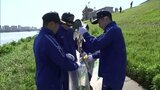 宮崎県警察学校の初任科生が河川敷で清掃活動|TBS NEWS DIG