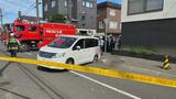 速報 出会い頭の衝突で意識不明だった91歳の女性死亡、相手の乗用車側に一時停止の標識…その場で逮捕の中国国籍の34歳の女は“初心者マーク”、通訳介し「私の不注意で、申し訳ないと思っています」 札幌市北区の信号機ない交差点 | 北海道のニュース|HBC北海道放送
