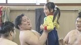 「強かった!」白河市で相撲部屋の合同合宿、園児と相撲も 福島 | 福島のニュース│TUF