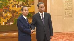 中国軍機による領空侵犯　中国No.3「領空侵犯の意図はない」　訪中の二階氏との会談で| TBS CROSS DIG with Bloomberg