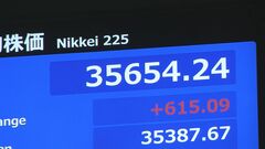 【速報】日経平均株価が一時600円以上値上がり　ベッセント財務長官と加藤財務大臣の会談受け　円安是正要求との見方が後退| TBS CROSS DIG with Bloomberg