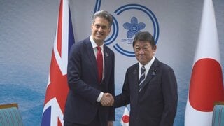 茂木外務大臣、イギリスの新外相と会談　バーナム政権のもとでも引き続き緊密な連携を確認| TBS CROSS DIG with Bloomberg