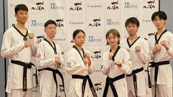 テコンドーアジア大会日本代表6人が決定　世界選手権銅・20歳の岡本留佳が五輪5位を破り、2大会連続出場|TBS NEWS DIG