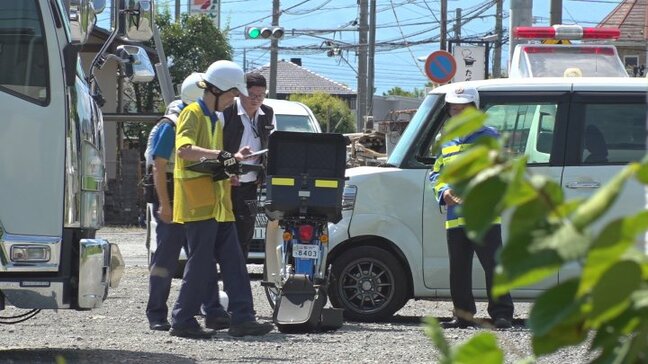 軽乗用車と衝突　原付バイクの男性が死亡　現場は信号機のある交差点　山梨|TBS NEWS DIG