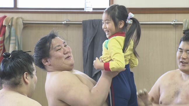 「強かった！」白河市で相撲部屋の合同合宿、園児と相撲も　福島|TBS NEWS DIG