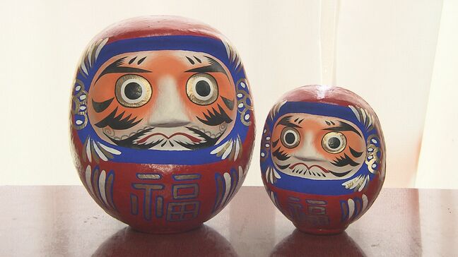 海と波しぶき表す…正月の縁起物「いわきだるま」作り最盛期　福島・いわき市|TBS NEWS DIG