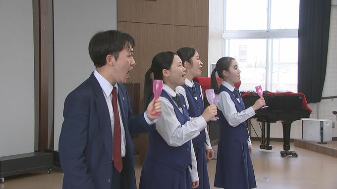 学校にとって初めてでも4人にとっては集大成のステージ　2025年に開校した南昌みらい高校　統合後初の卒業演奏会リハーサル　岩手|TBS NEWS DIG