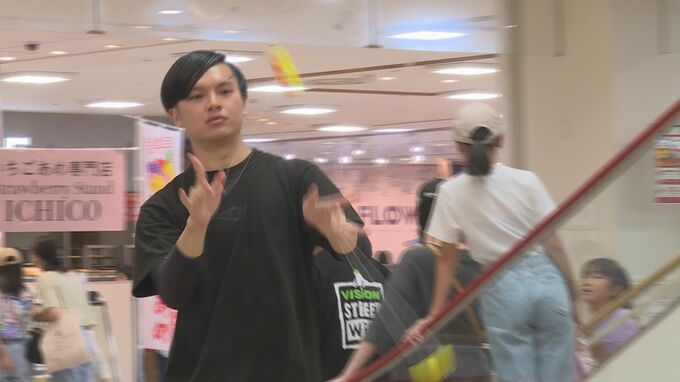 ヨーヨー世界チャンピオンが５年ぶり凱旋　世界大会用の新技も披露　山口県山陽小野田市　|　山口のニュース・天気・防災｜tys NEWS｜ｔｙｓテレビ山口