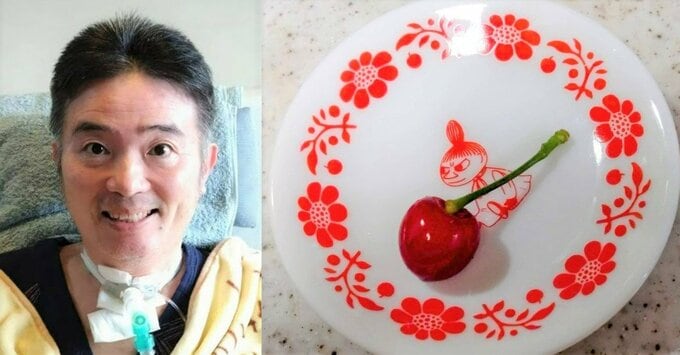 【ニャンちゅう】声優・津久井教生さん　「鳥さん、ごめんね～」　楽しみにしていたサクランボを妻と半分こ　「季節のものが食べられるって素敵です」　【ALS闘病】|TBS NEWS DIG