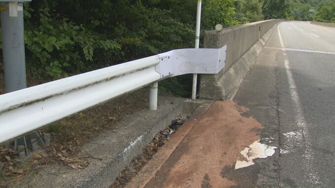 国道のガードレールに衝突…軽乗用車運転の男性が死亡　同乗者おらず身元確認急ぐ　鳥取県倉吉市　|　BSSニュース | BSS山陰放送
