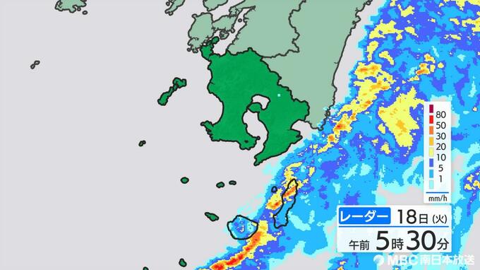 鹿児島で線状降水帯発生のおそれなくなる　土砂災害には引き続き警戒を　|　鹿児島のニュース｜MBC NEWS｜南日本放送