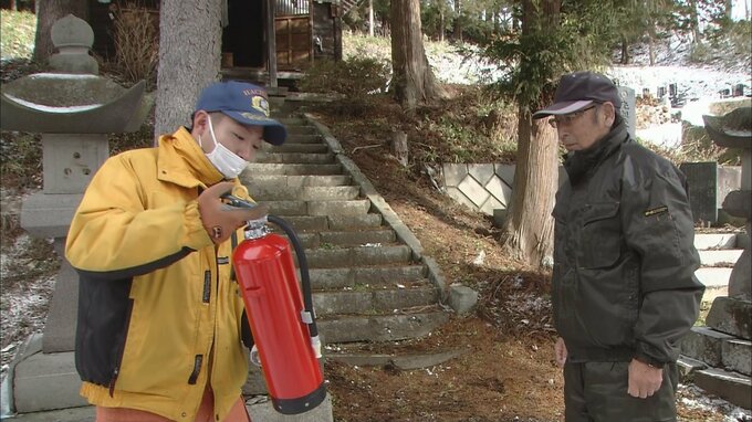 「お互いに助け合って守っていきたい」火災から文化財を守れ！「本堂から火が」想定して防火訓練　26日の文化財防火デー前に　|　青森のニュース│ATV NEWS│青森テレビ