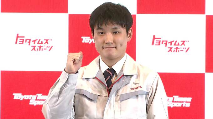 卓球・張本智和がトヨタ入社会見「特に駅伝がすごく好き」“陸上好き”明かす　「本当にファン」同社所属の田澤廉に羨望の眼差し|TBS NEWS DIG