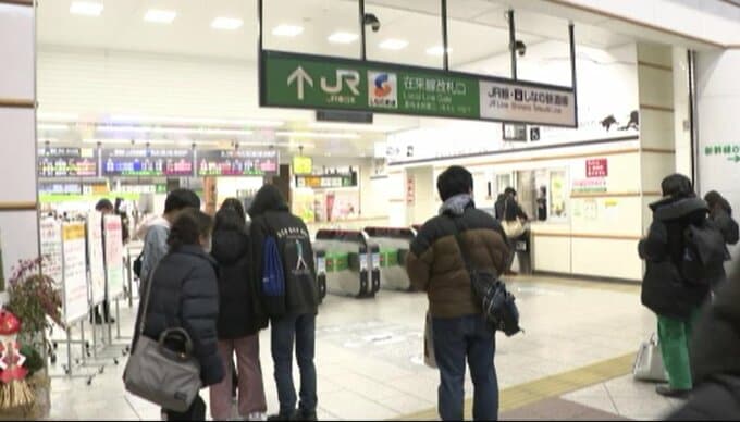 【石川震度７】長野県内のJR東日本各路線　運転見合わせ　交通関連　|　SBC NEWS | 長野のニュース | SBC信越放送