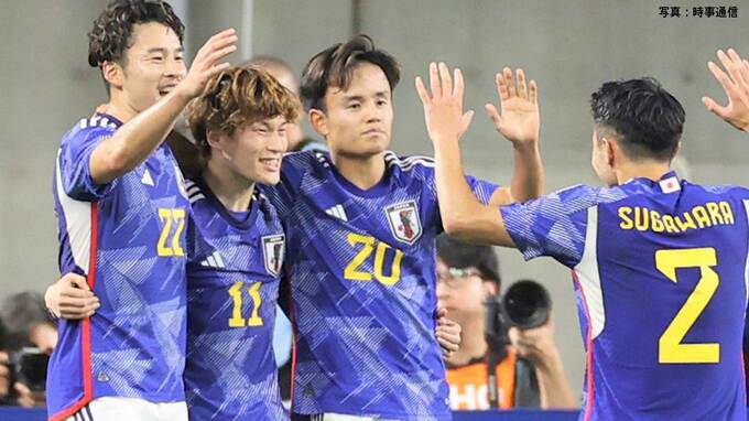 サッカー日本代表 2得点、古橋・伊東のゴールでチュニジアに勝利！5試合ぶりの無失点、W杯アジア2次予選まであと1ヶ月|TBS NEWS DIG