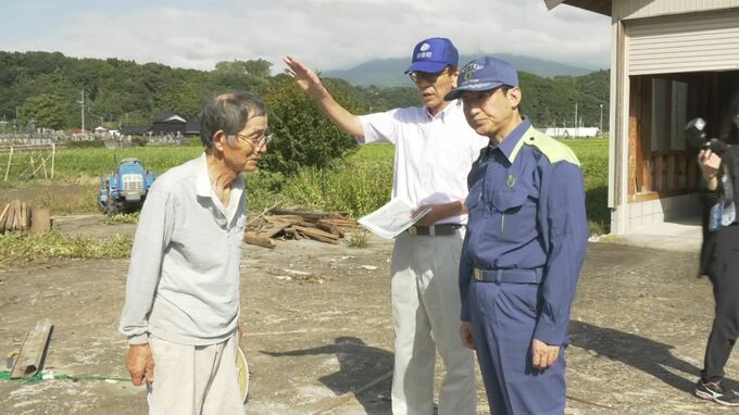 「竜巻と見ている」　台風１０号接近で鶏舎やパイプハウス倒壊　鳥取県知事が伯耆町の現場視察　　|　BSSニュース | BSS山陰放送