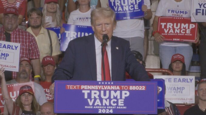 トランプ前大統領の不倫口止めめぐる裁判 かん口令解除訴えるトランプ氏側の請求を棄却