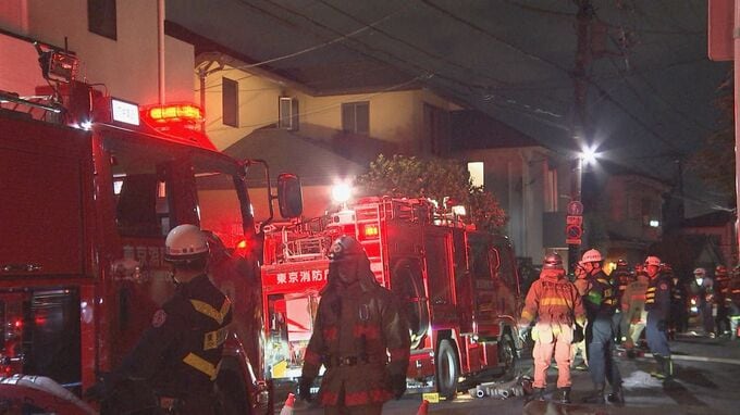 東京・杉並区下井草の住宅で火事 女性1人死亡 警視庁|TBS NEWS DIG