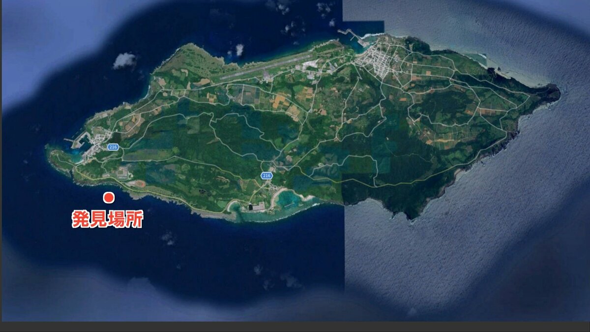 与那国島で発見された250キロ爆弾などの不発弾　来月4発を水中で爆破処理へ