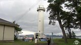 ５年ぶりの一般公開「むかしの灯台守はこういう景色をみていたのか」　平館灯台　青森県外ヶ浜町|TBS NEWS DIG