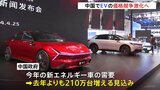 中国でEVの「値下げ競争」激化へ　北京モーターショー開幕　今年の中国国内での需要は去年比210万台増見込み|TBS NEWS DIG