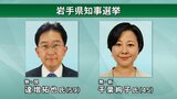 岩手県知事選が告示 現職・達増拓也氏と新人・千葉絢子氏が立候補 一騎打ちへ|TBS NEWS DIG
