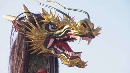 龍が舞う「もってこーい」長崎くんちはじまる | 長崎のニュース | 天気