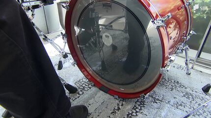 purecussion　バスドラム 数量限定カラー】 Pearl EXX725SN/B #866 Graphite Slate EXPORT 22