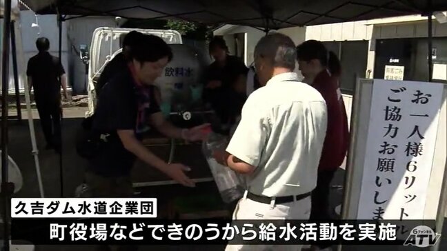 水道水の異臭が確認された平川市と大鰐町で給水活動 水質検査で「飲用可能」を確認 青森県|TBS NEWS DIG