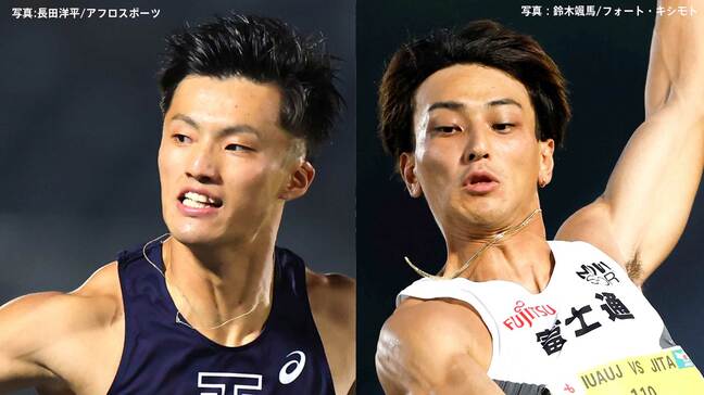 日本選手権で失敗した2人が世界陸上代表を決めるには？男子100ｍ・栁田大輝と走幅跳・橋岡優輝が快勝【オールスターナイト陸上2025】|TBS NEWS DIG