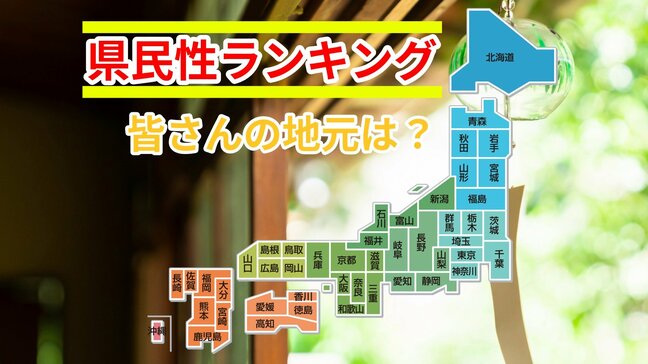 【帰省‼お盆で久しぶりの故郷】「みんな地元のどこが好き？」　”ご当地愛 県民性 都道府県別ランキング"【じゃらんリサーチセンター調査】|TBS NEWS DIG