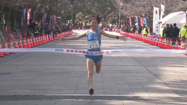 選抜女子駅伝北九州大会「神村学園」総合優勝で3連覇　一般の部「京セラ」22年ぶり優勝|TBS NEWS DIG