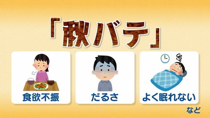 9月でも猛暑日…夏バテならぬ「秋バテ」注意　入浴・食事など5つのポイント　|　福島のニュース│TUF