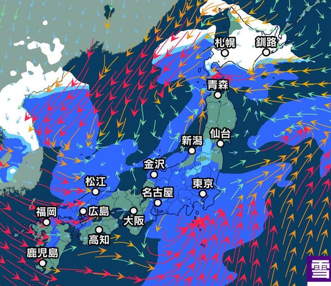 大晦日から元日は天気荒れるおそれ【雨・雪・風シミュレーション31日～1月1日】雨と雪が予想される場所と時間帯は　|　鹿児島のニュース｜MBC NEWS｜南日本放送