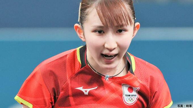 早田ひな、2戦連続ストレート勝利で16強入り！世界ランク26位相手に序盤苦しむも要所で粘りみせる【パリ五輪・卓球】|TBS NEWS DIG