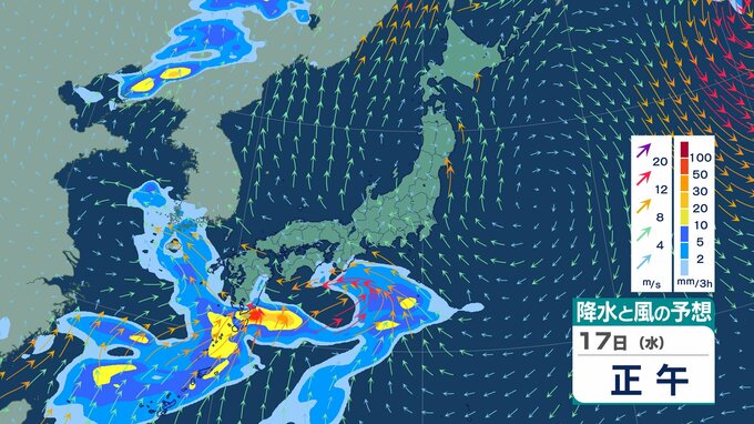 【警報級大雨のおそれ】 20日ごろ 西日本は前線・暖かく湿った空気の影響で大雨に…雨と風のシミュレーションを見る　気象庁・週間天気予報解説資料|TBS NEWS DIG